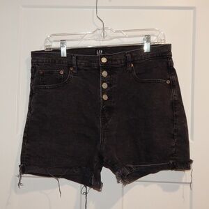 GAP High Waisted Button Closure Shorts